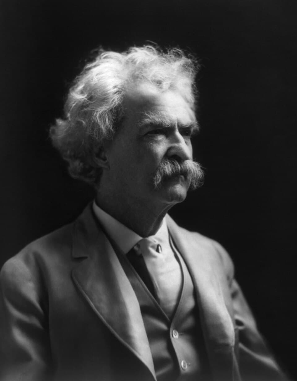 Portrait of Mark Twain, 1907